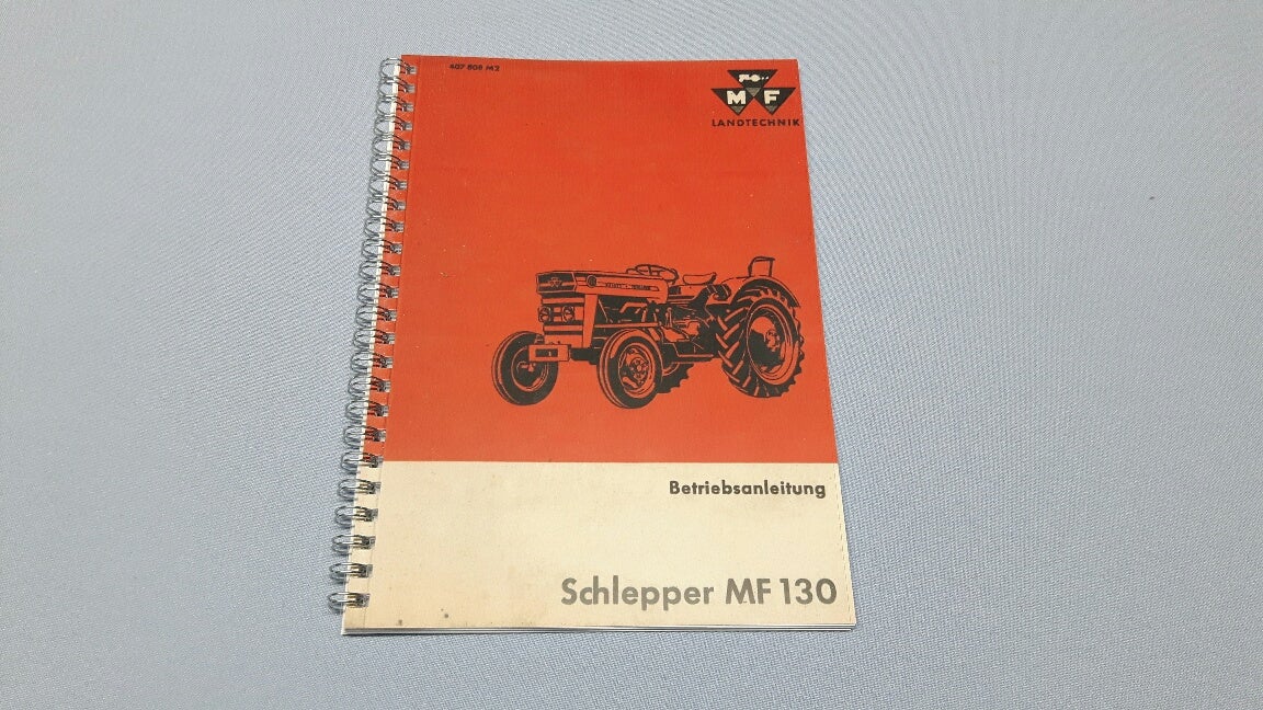 Betriebsanleitung MF 130