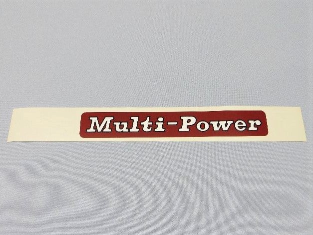 Multi Power Aufkleber