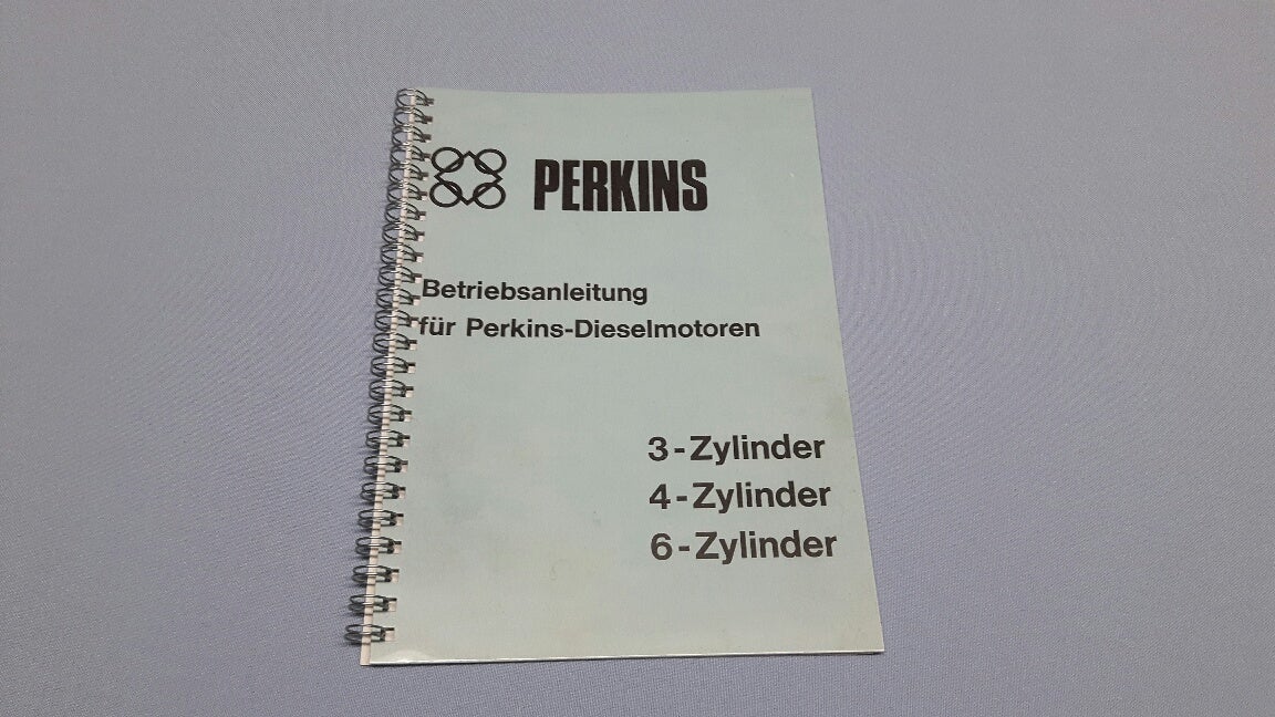 Perkins Betriebsanleitung 3-4-6 Zyl.