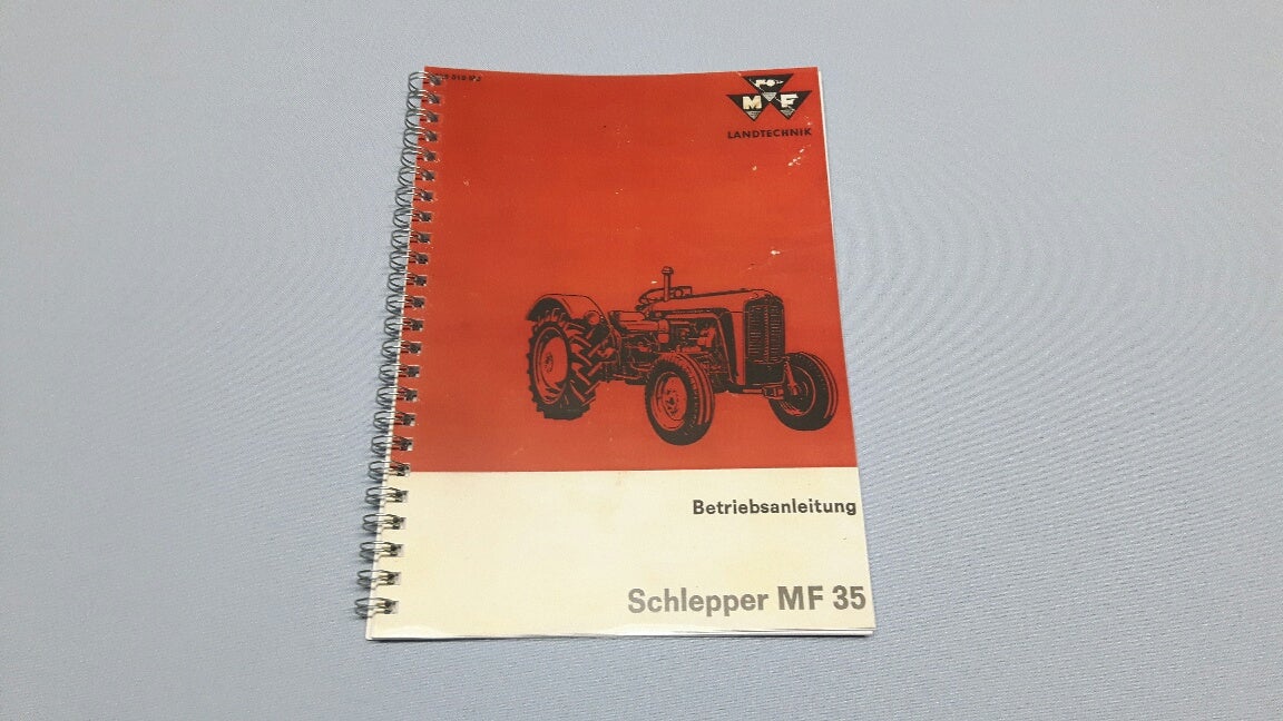 Betriebsanleitung MF 35