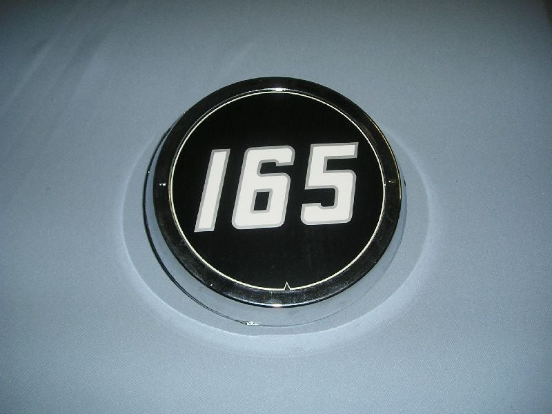 Typenschild - Emblem 165 seitlich