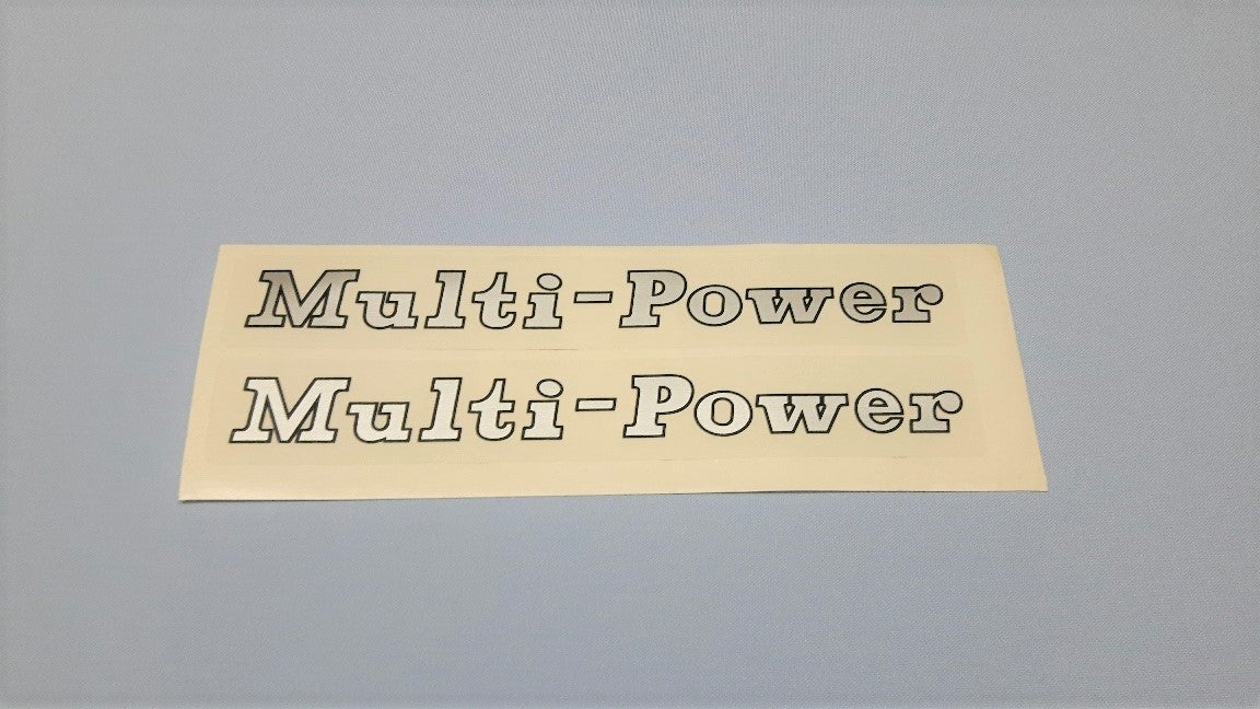 Multi Power Aufkleber