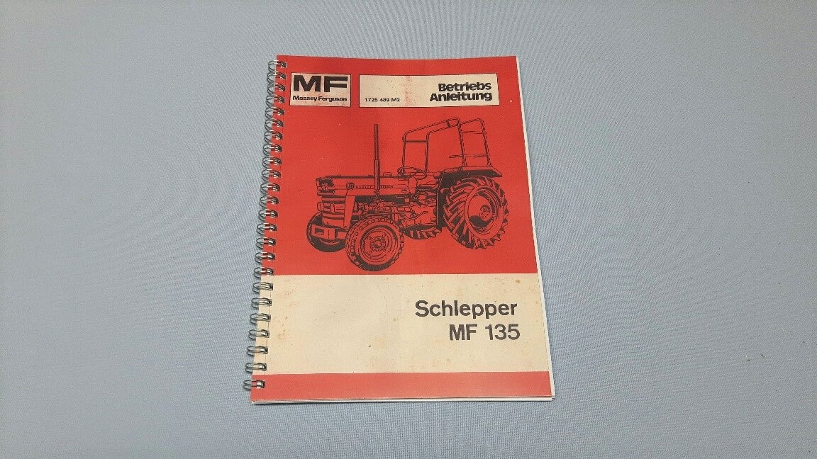 Betriebsanleitung MF 135